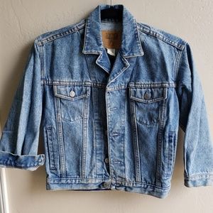 Vintage Petite Jean Jacket
